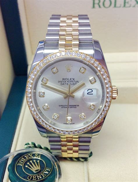 rolex oyster perpetual day date diamond bezel|Rolex datejust 36 oystersteel.